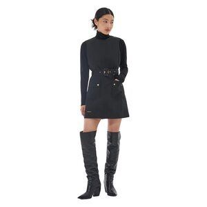 NWOT Barbour Black Mini Cray Dress